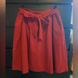 Mikarose Vibrant Red Skirt